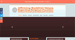 Desktop Screenshot of buddhismreligiousminorities.org